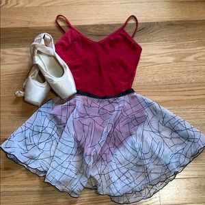 Mirella Princess Seamed Camisole Leotard